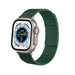 Correa silicona magnética Apple Watch Ultra (verde)
