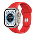 Correa silicona Apple Watch Ultra (roja)