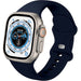 Correa Apple Watch Ultra silicona (azul oscuro)