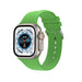 Correa silicona con hebilla Apple Watch Ultra (verde)