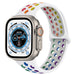Correa deportiva Apple Watch Ultra (blanco/vistoso)