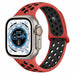 Correa deportiva Apple Watch Ultra (roja/negra)