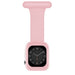 Correa de enfermera de Apple Watch con funda (rosa)
