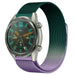 Correa milanesa Huawei Watch GT/GT 2 (morada/verde)