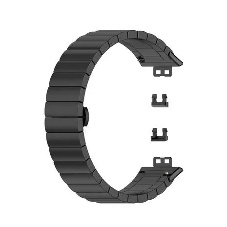 Correa metal Huawei Watch Fit SE (negra)