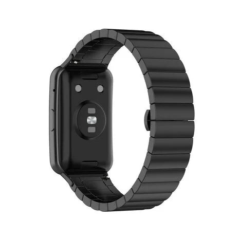 Correa metal Huawei Watch Fit SE (negra)