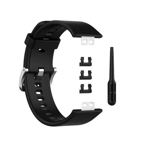 Correa silicona Huawei Watch Fit SE (negra)
