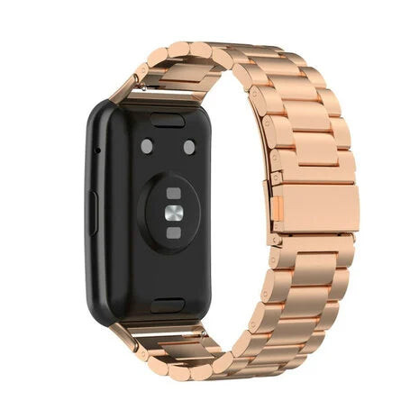 Correa acero Huawei Watch Fit SE (oro rosa)