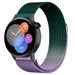 Correa milanesa Huawei Watch GT 3 42mm (morado/verde)