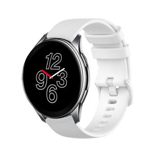 Correa silicona de lujo OnePlus Watch 3 (blanca)