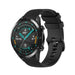 Huawei Watch GT 2 Premium Silicone Strap (Black)