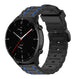 Correa deportiva hebilla Amazfit GTR 2 (negro/azul)