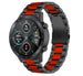 Correa acero Honor Magic Watch 2 (negro/rojo)