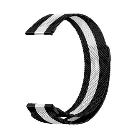 Correa milanesa Suunto Vertical 2 (negro/blanco)