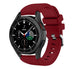 Correa silicona Samsung Galaxy Watch 4 Classic 46mm (burdeos)