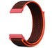 Correa nylon Xiaomi Watch S4 (negro/naranja)