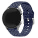 Correa silicona trenzada Samsung Galaxy Watch FE (azul oscuro)