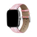 Correa de cuero de grano de cocodrilo Amazfit GTS 2 (rosa)
