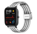 Correa acero inoxidable Amazfit GTS (plata/negro)