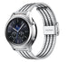 Correa acero inoxidable Samsung Gear S3 (plata/negro)