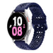 Correa de silicona estampada Samsung Galaxy Watch 5 44mm (azul oscuro)