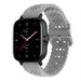 Correa de silicona estampada Amazfit GTS 2 (gris)