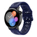 Correa de silicona estampada Huawei WatchGT 3 42mm (azul oscuro)