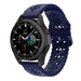 Correa silicona estampado Samsung Galaxy Watch 4 Classic 46mm (azul oscuro)