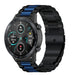 Correa de acero Honor Magic Watch 2 (negro/azul)
