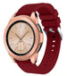 Correa silicona Samsung Galaxy Watch 42mm (burdeos)