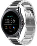 Correa acero Fossil Gen 5e 44mm (plata/negro)