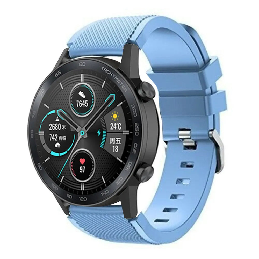 Correa silicona Honor Magic Watch 2 (Sand azul)