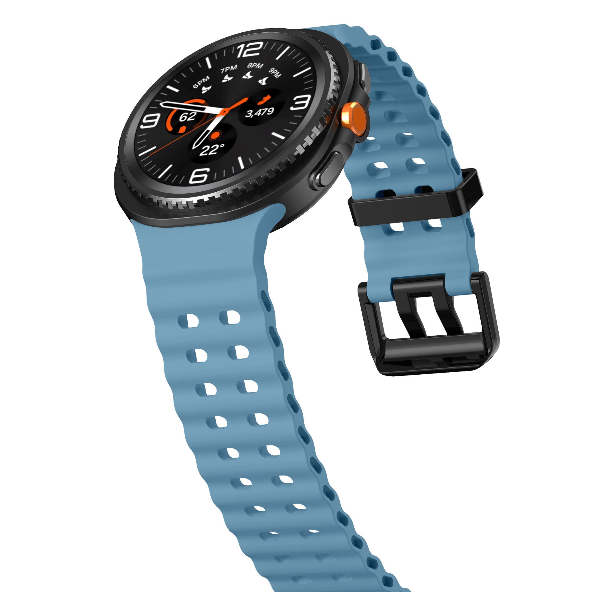 Correa Ocean Samsung Galaxy Watch 8 - 44mm (azul mate)