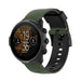 Correa silicona Suunto 7 (verde/negro)