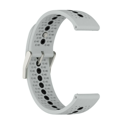 Correa silicona Suunto Race (S) (gris/negra)