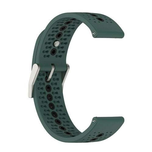 Suunto Race 2 Silicone Strap (Green/Black)