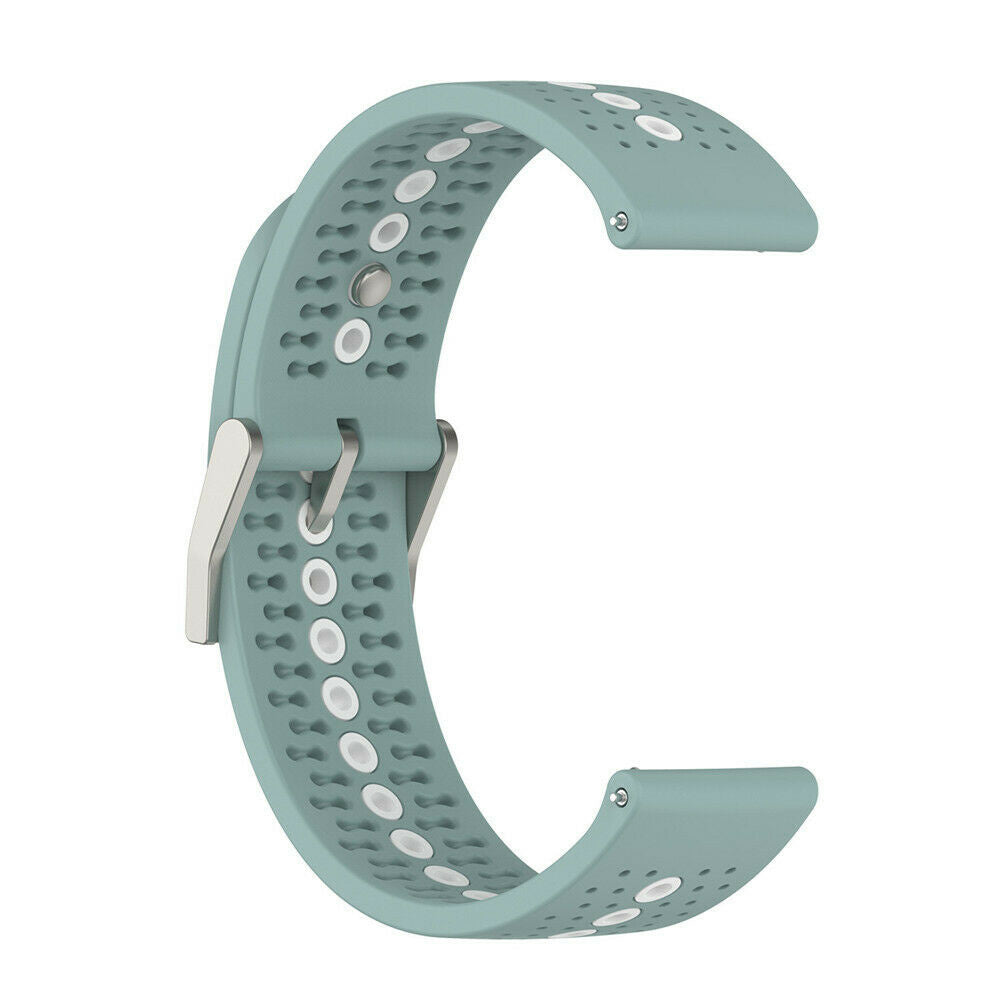 Correa silicona Suunto Vertical 2 (verde-gris/blanco)