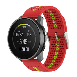 Correa silicona Suunto Vertical 2 (rojo/verde)