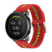 Suunto 5 Peak Silicone Strap (Red/Green)