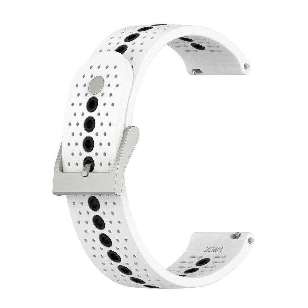 Correa silicona Suunto Vertical 2 (blanco/negro)