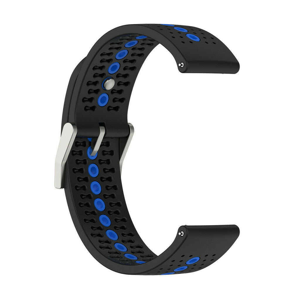Suunto Race 2 Silicone Strap (Black/Blue)