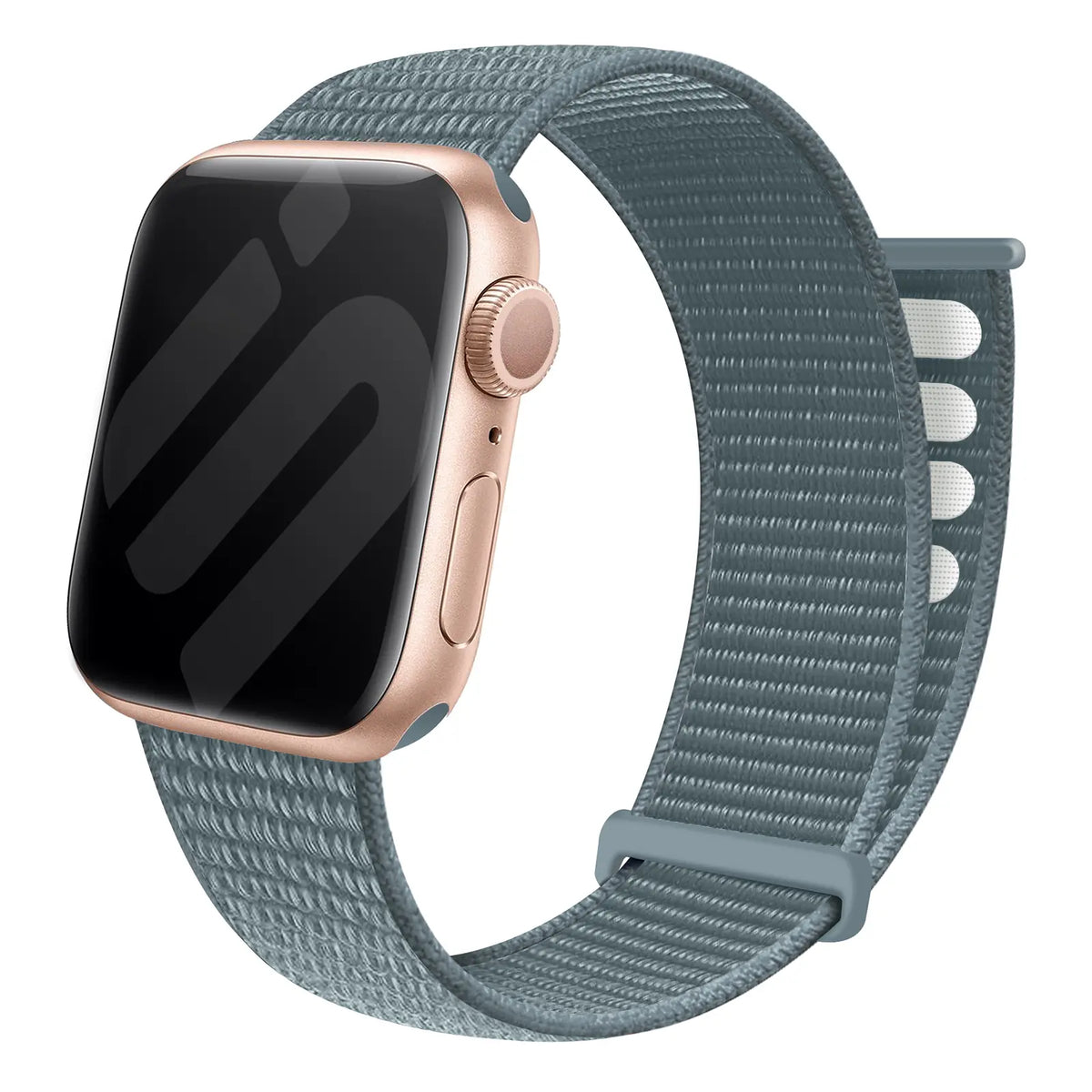 Correa nylon Loop Apple Watch (verde azulado)