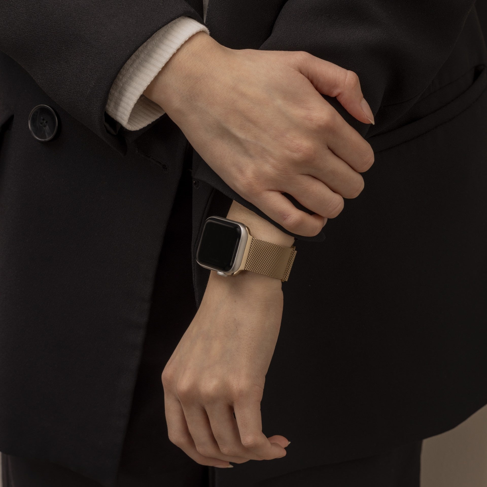 Correa milanesa Apple Watch (oro retro)