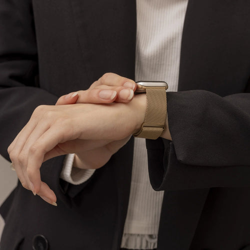 Correa milanesa Apple Watch (oro retro)