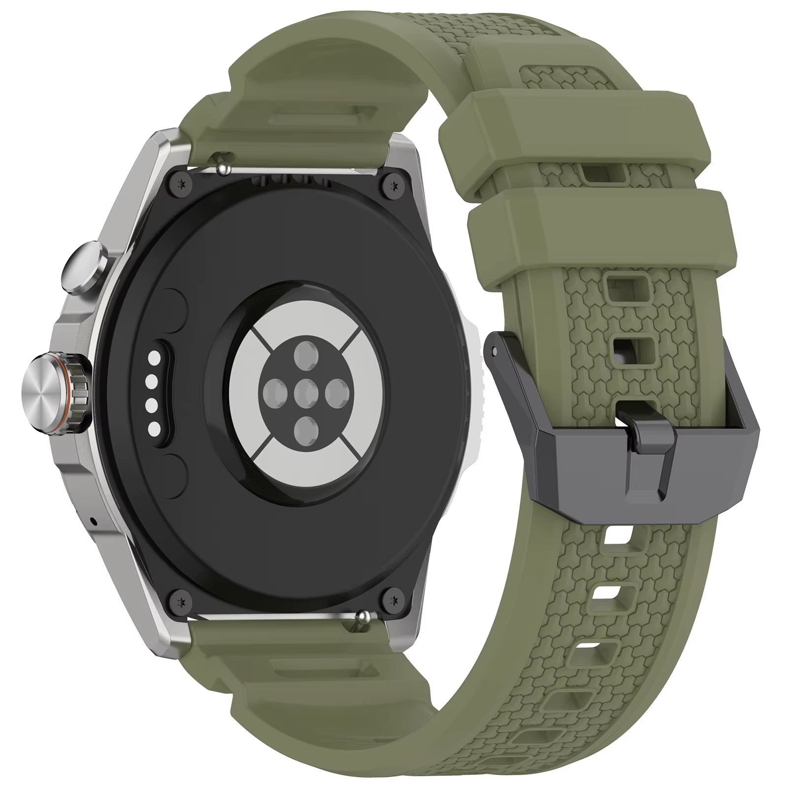 Correa silicona TicWatch Pro 5 Enduro (verde militar)