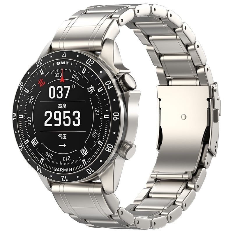 Correa titanio Premium Garmin Descent MK3i - 51mm (titanio)