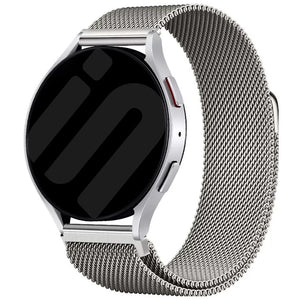 Correa milanesa Garmin Vivoactive 4 (titanio)