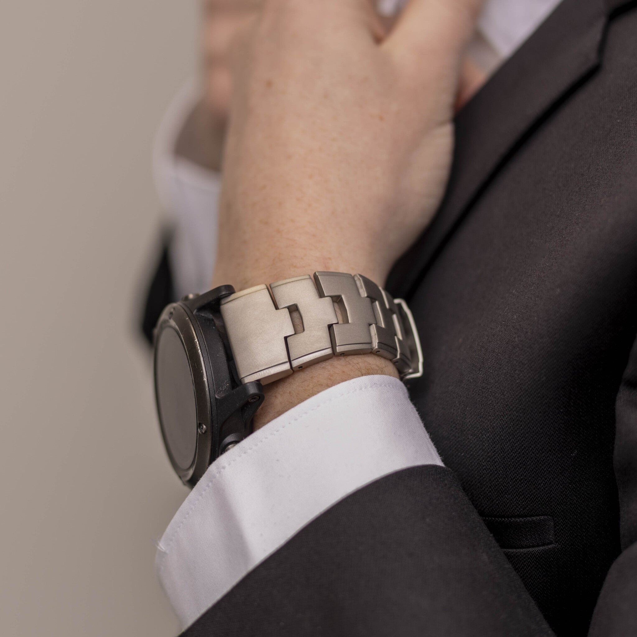 Correa titanio Garmin Quatix 8 - 51mm (titanio)