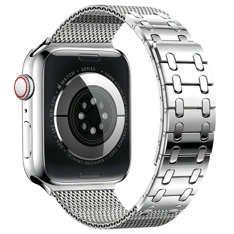 Apple Watch Solid Milanese Strap (Titanium)