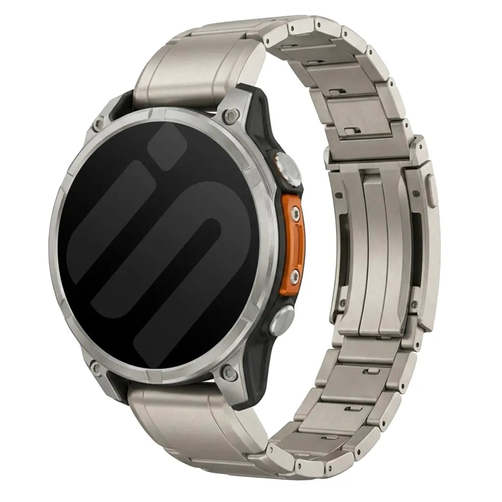Garmin Descent MK3i - 51mm Adjustable Titanium Strap (Titanium)